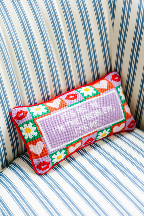 Needlepoint Pillow - I'm the Problem