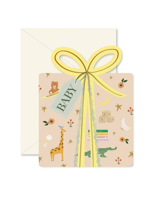 Baby Gift Die-cut Card