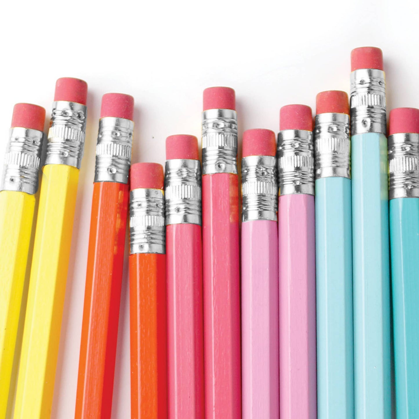 Rainbow Mini Pencils - Set of 6