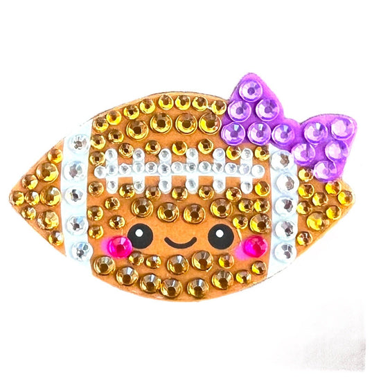 StickerBeans Cute Football 2" Sticker