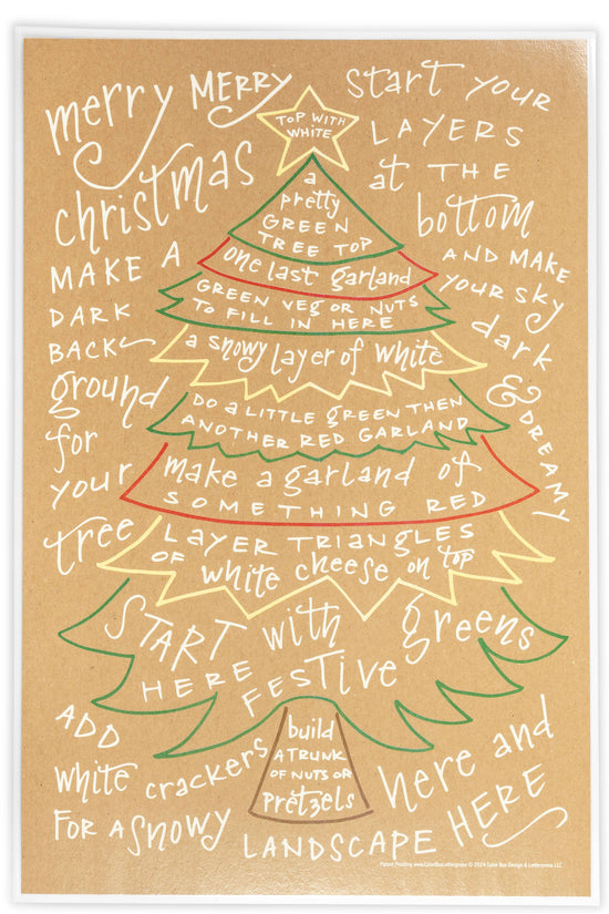 Charcuterie Cheat Sheet - Christmas Tree