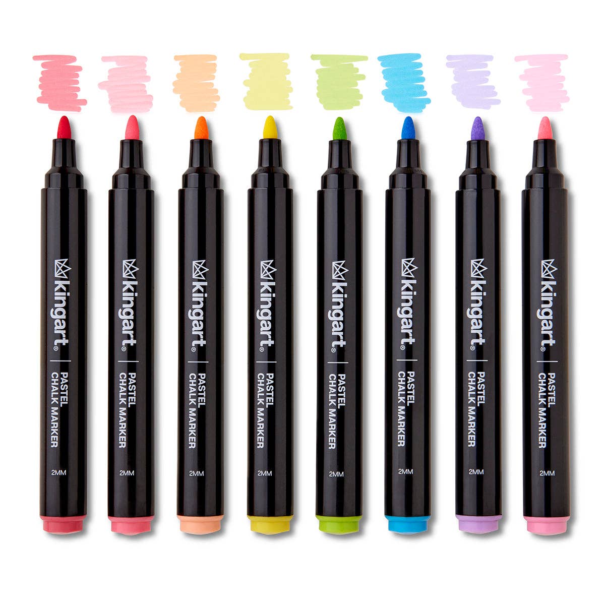Chalk Markers – Pastel Palette, 8 Colors