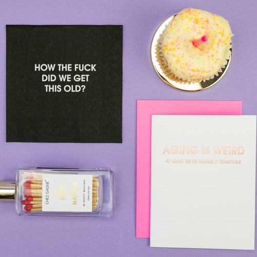 Too Hot To Handle - Glass Bottle Safety Matches