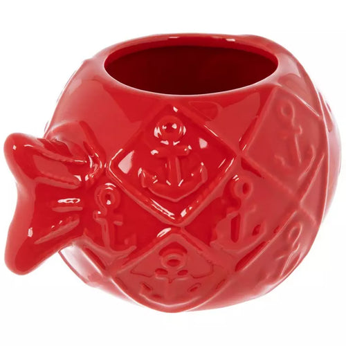 Red Fish Planter Vase