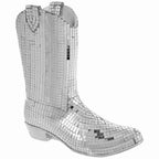 Disco Cowboy Boot Decor