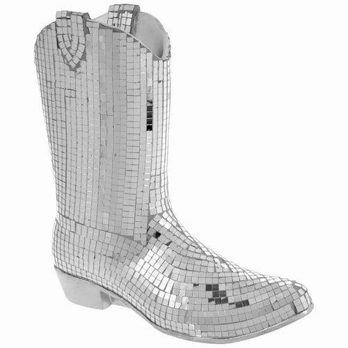 Disco Cowboy Boot Decor