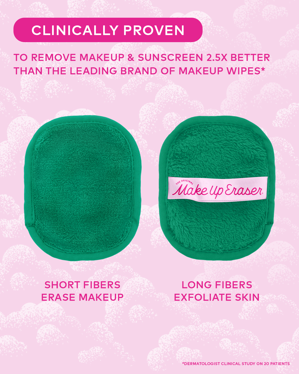 MakeUp Eraser 7-Day Set - Green