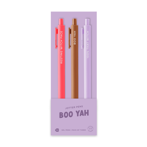 Boo Yah Jotter Pen 3 Pack