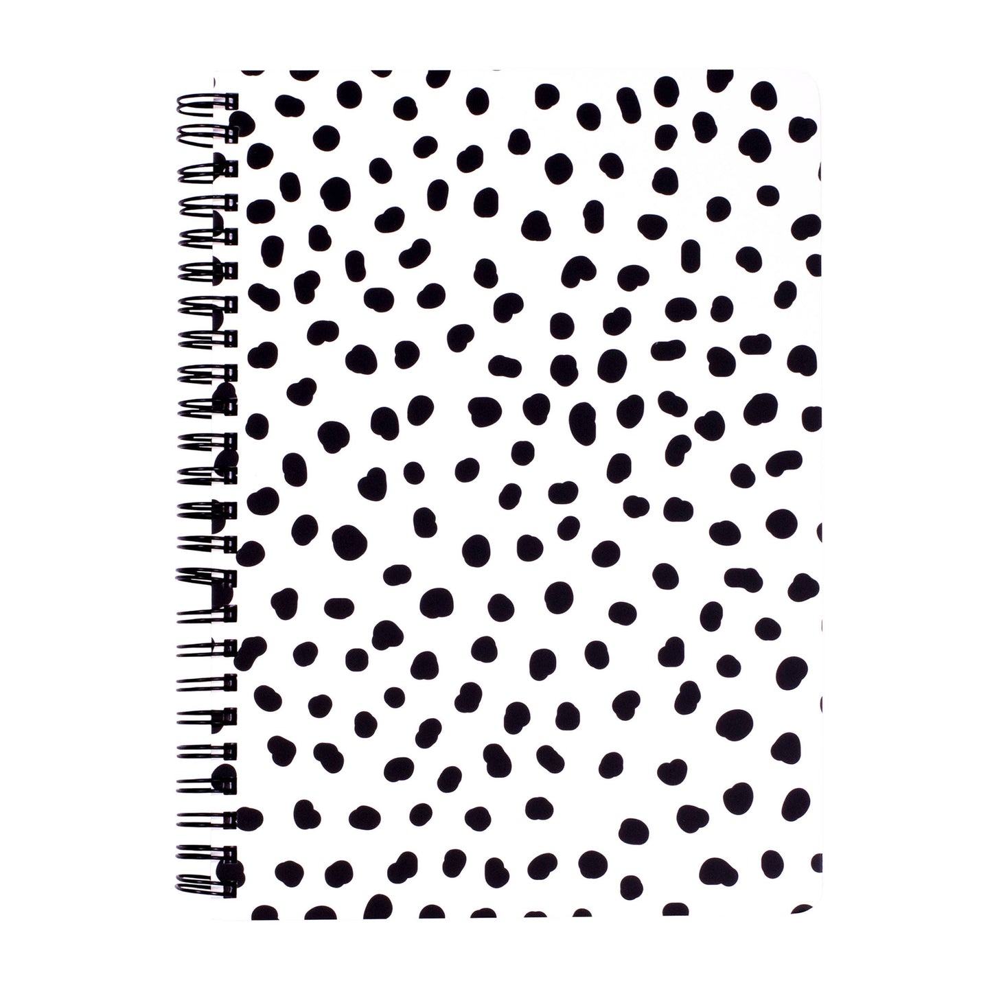 Mini Spiral Notebook - Black Dots