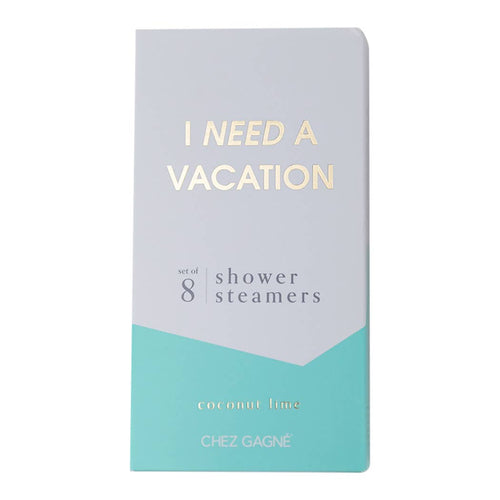 I Need a Vacation Shower Steamers - Coconut Lime