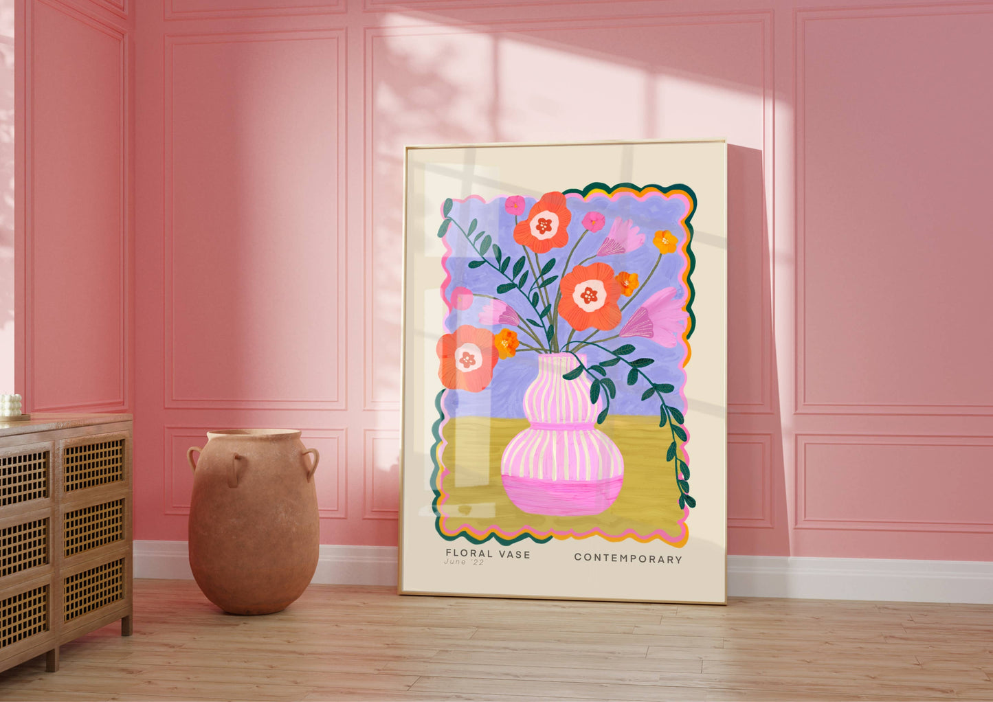 Vase Art Print - A4