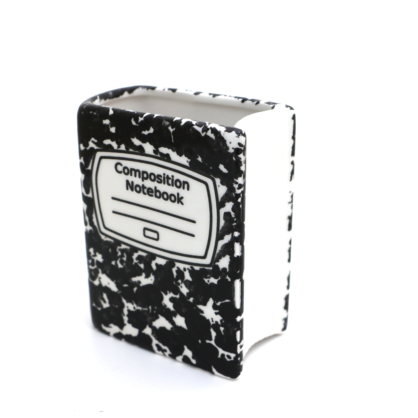 Composition Notebook Vase