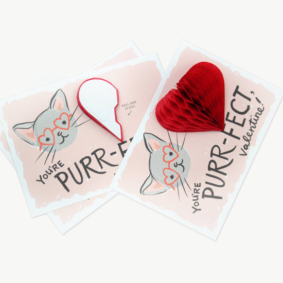 Pop-up Valentines - Kitten