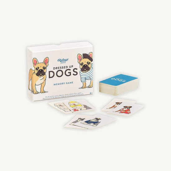Dressed Up Dogs Memory Game