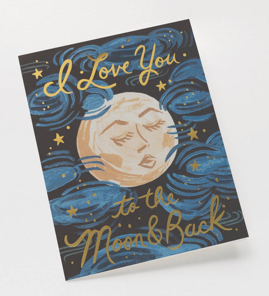 To the Moon and Back Card