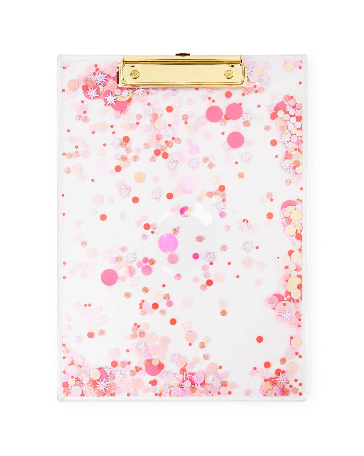 Confetti Clipboard - Pink