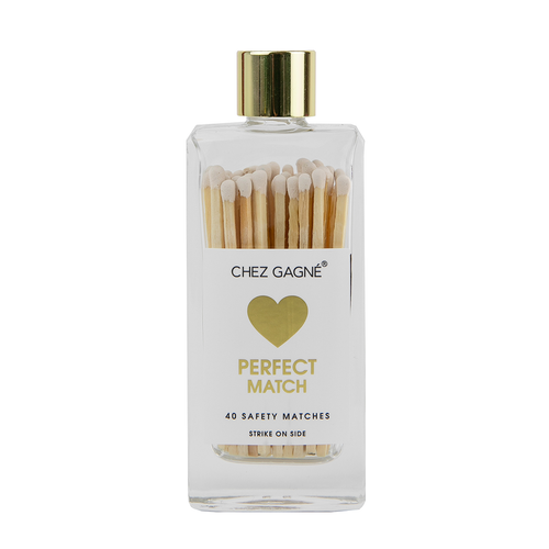 Glass Bottle Safety Matches - Perfect Match
