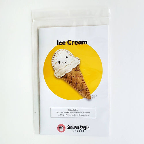 Ice Cream DIY Felt Kit