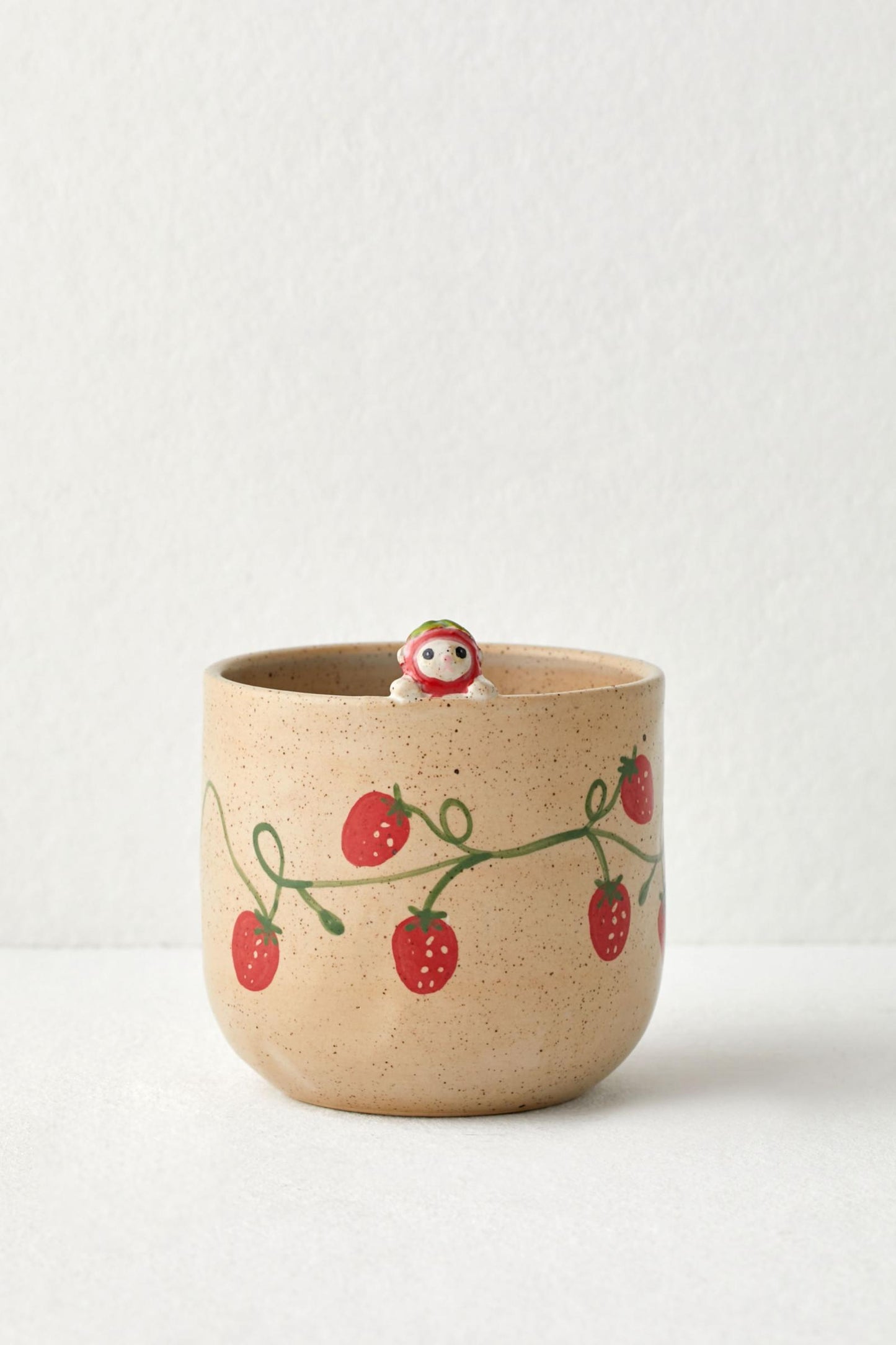 Peeking Cat Planter