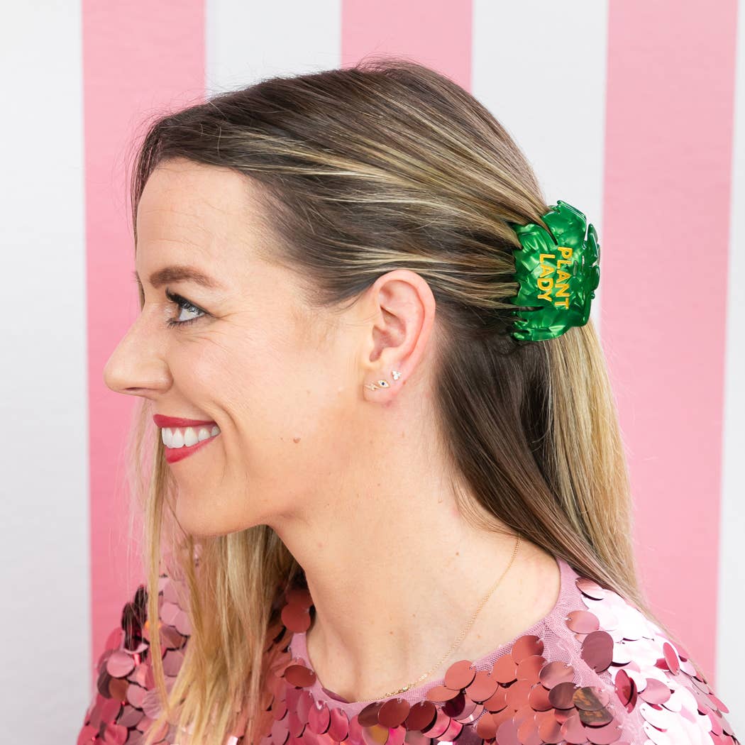 PLANT LADY Monstera Leaf Hair Claw Clip