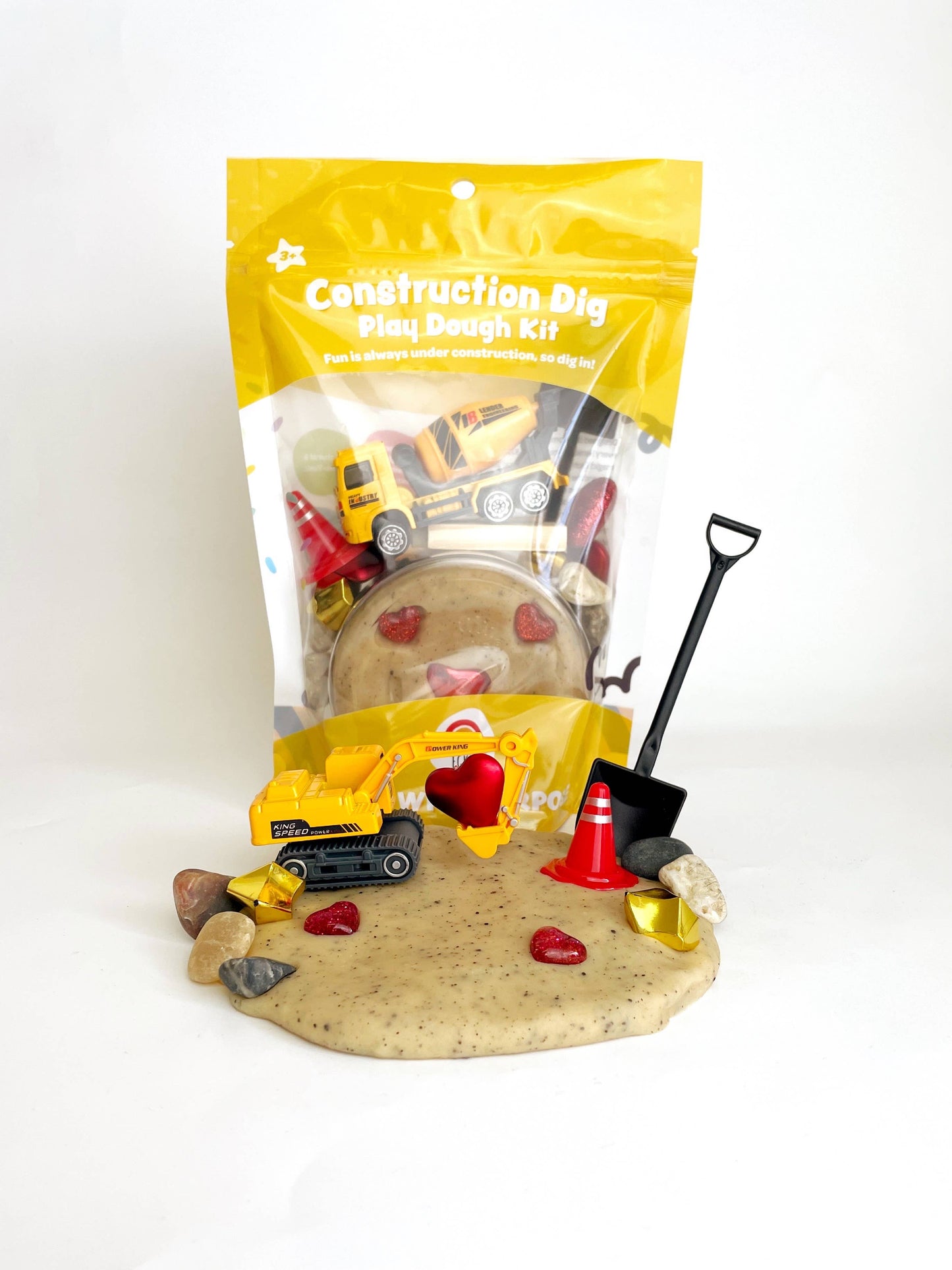 "I Dig You" Construction KidDough Play Kit