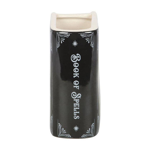 Book of Spells Gothic Halloween Flower Vase