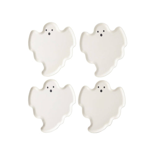 Bamboo Ghost Plates - Set of 4