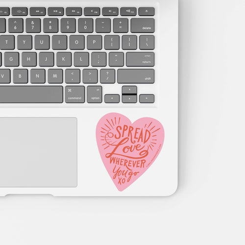 Spread Love Wherever You Go Sticker