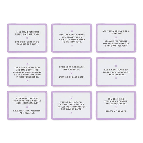 Emergency Pick-up Lines Card Set