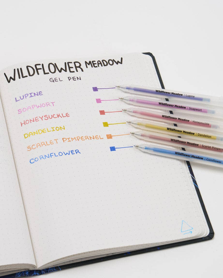 Wildflower Meadow Metallic Gel Pens