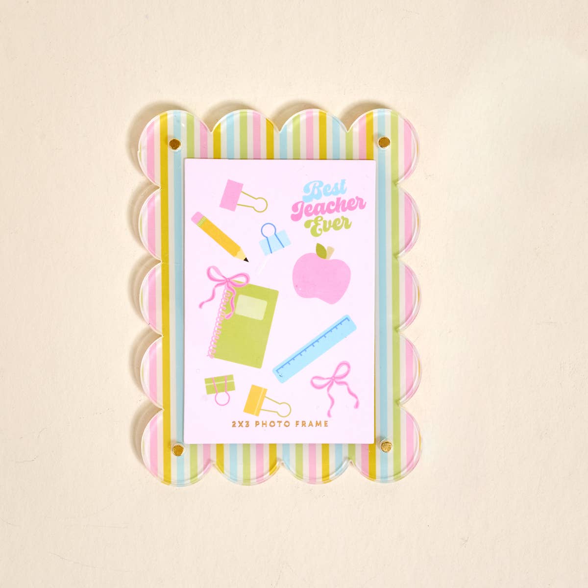 Mini Acrylic Picture Frame Magnet – Color Me Happy