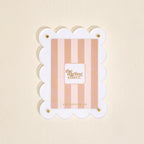Mini Acrylic Picture Frame Magnet – White