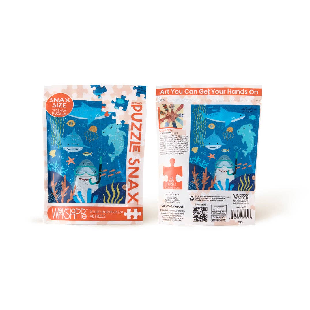 Puzzle Snax Shark Tank 48 Piece