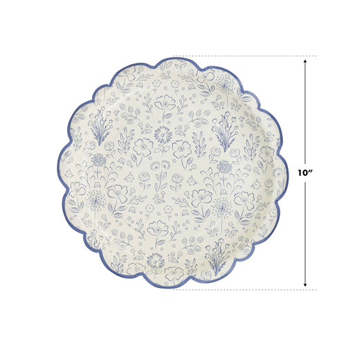 Pembroke Floral 10" Paper Plates