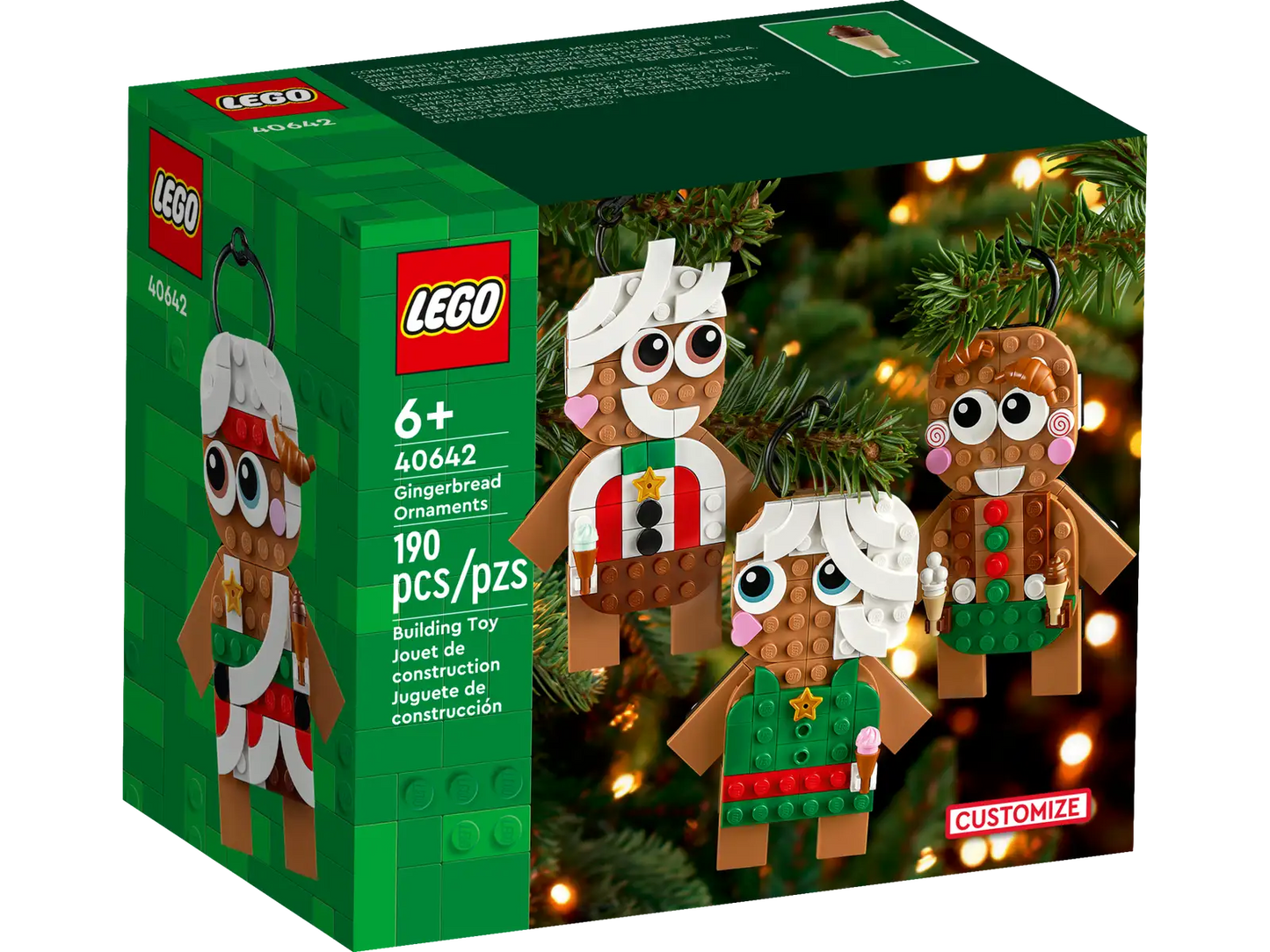 LEGO® Gingerbread Ornaments [40642]