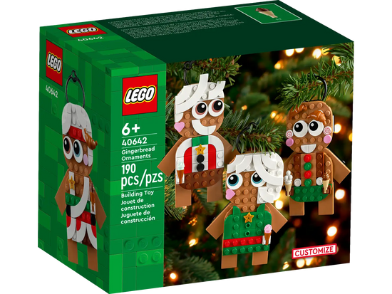 LEGO® Gingerbread Ornaments [40642]