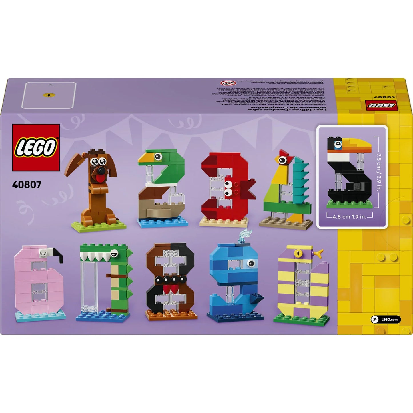 LEGO® Birthday Numbers [40807]