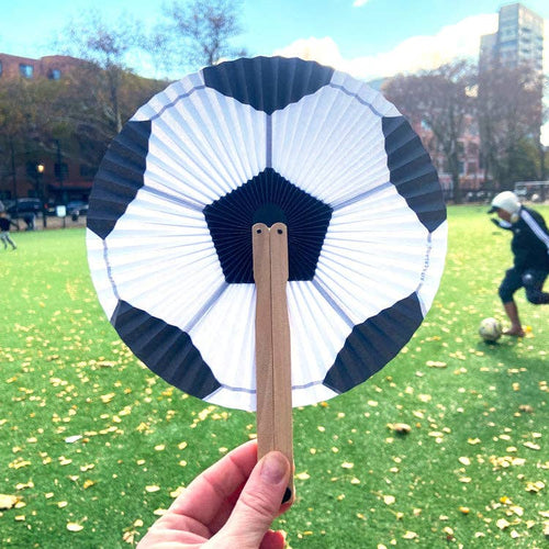 Soccer Paper Fan