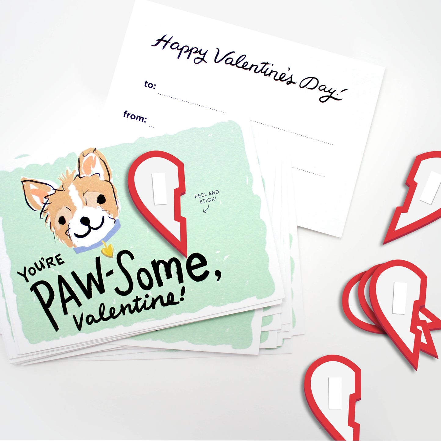 Pop-up Valentines - Puppy