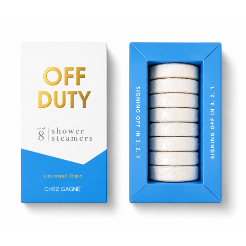 "Off Duty" Shower Steamers - Coconut Lime