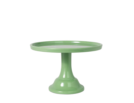 Melamine Cake Stand - Small Sage Green