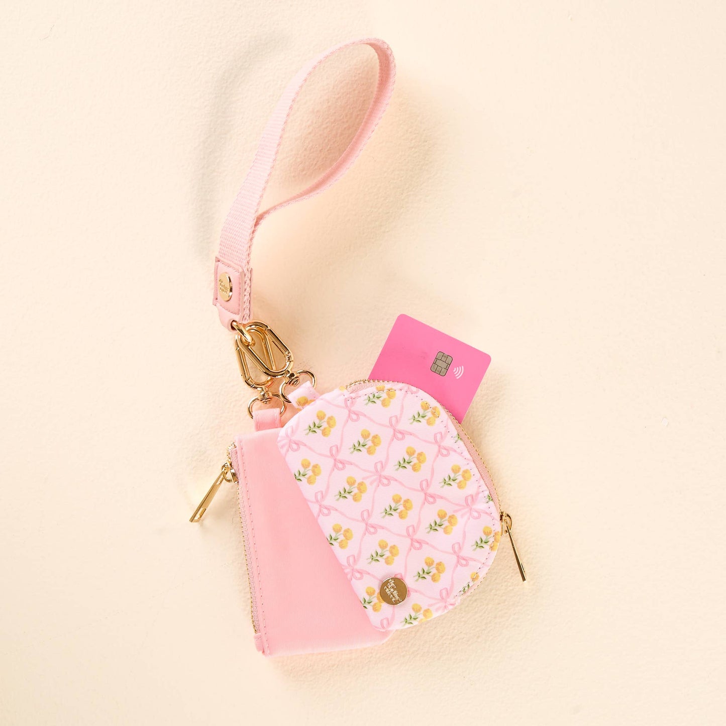 Dynamic Duo Pouch Wristlet - Marigold Lane Pink