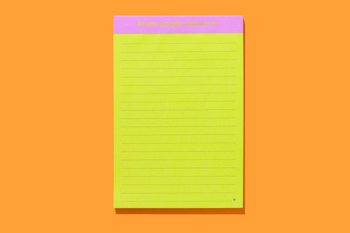 Large List Pad - Teacher Appreciation - 75 Sheets