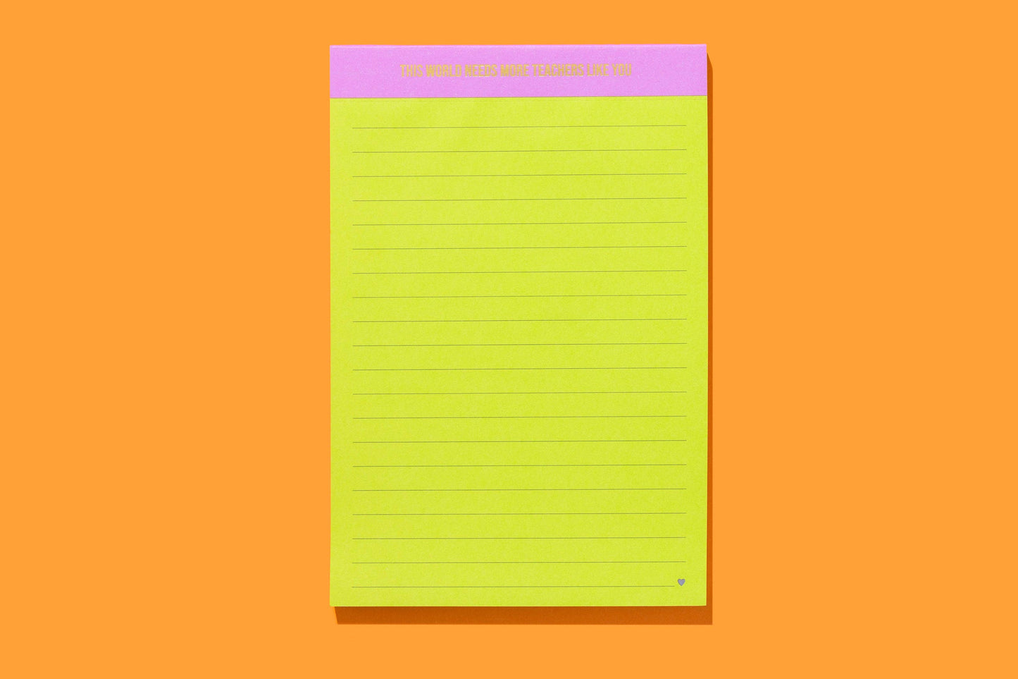 Large List Pad - Teacher Appreciation - 75 Sheets