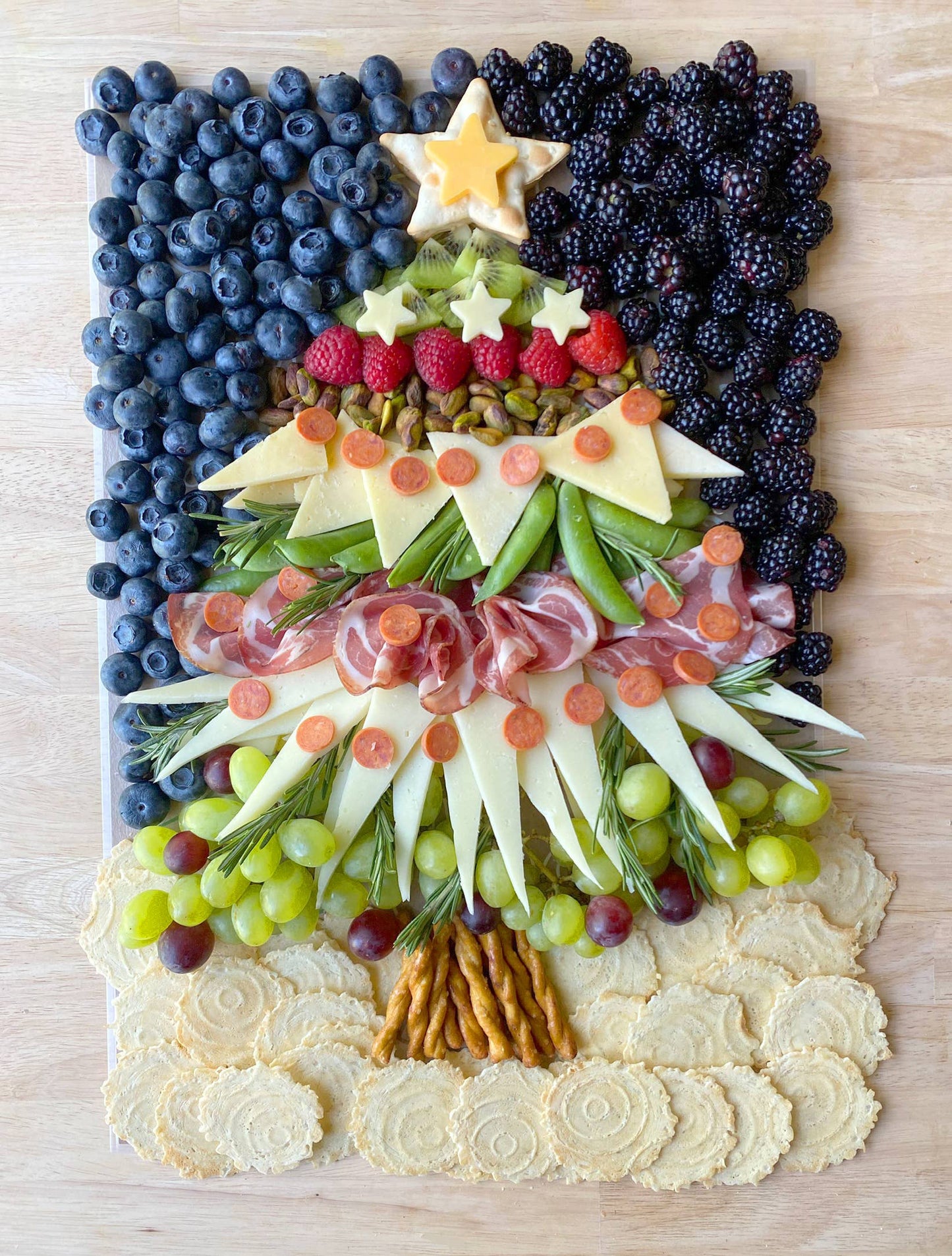 Charcuterie Cheat Sheet - Christmas Tree