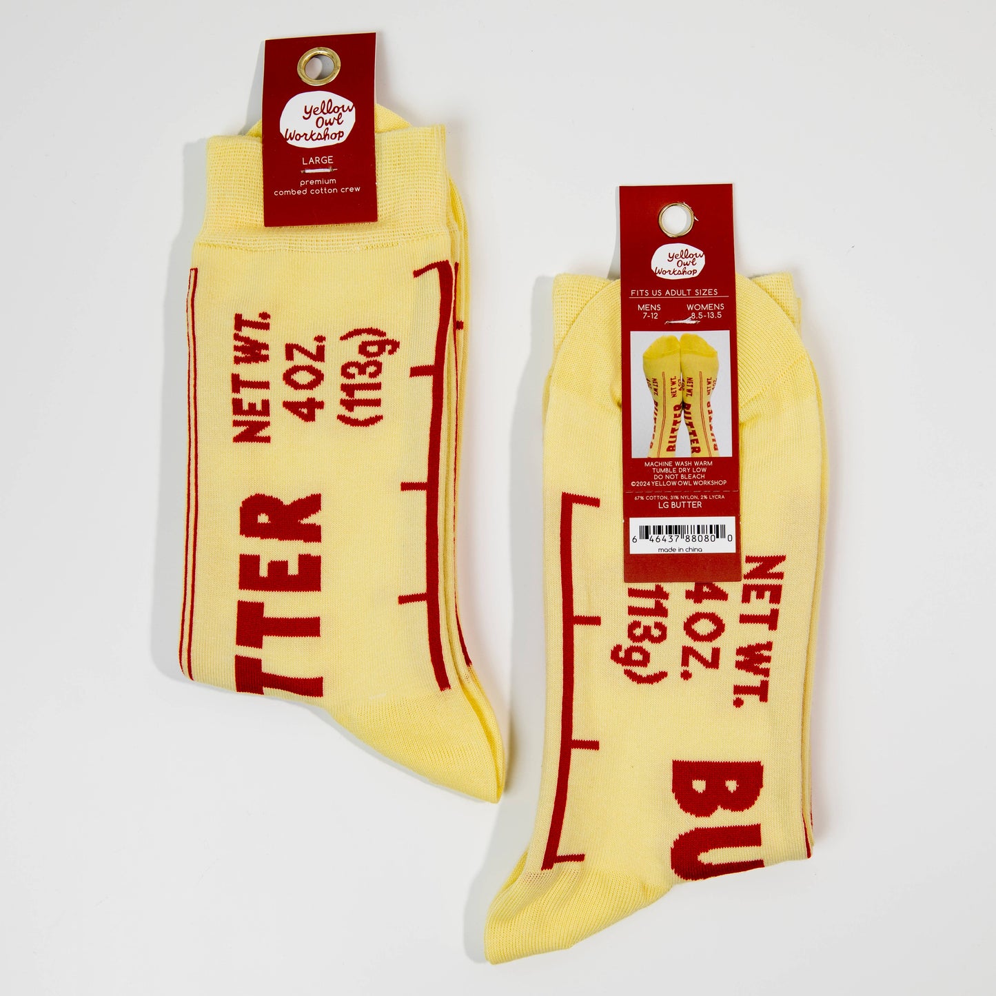Butter Socks -Red