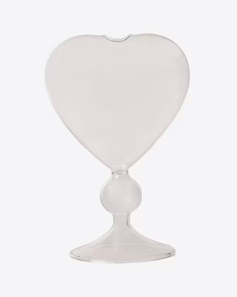 Load image into Gallery viewer, Clear Heart Glass Vase
