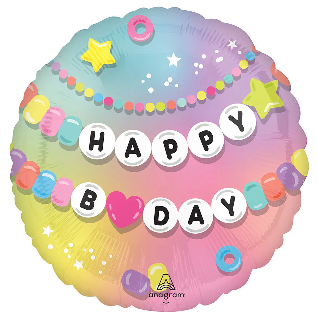 Happy BDAY Friendship Foil Balloon