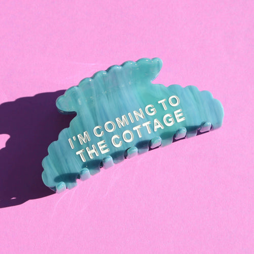 I'M COMING TO THE COTTAGE Hair Clip