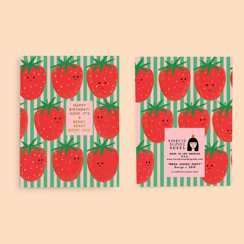 BERRY GOOD Birthday Card